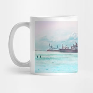 Big Ship on the Mississippi Mug